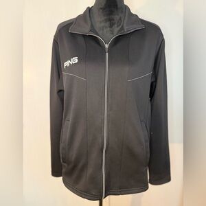 Ping Black Full-Zip Jacket